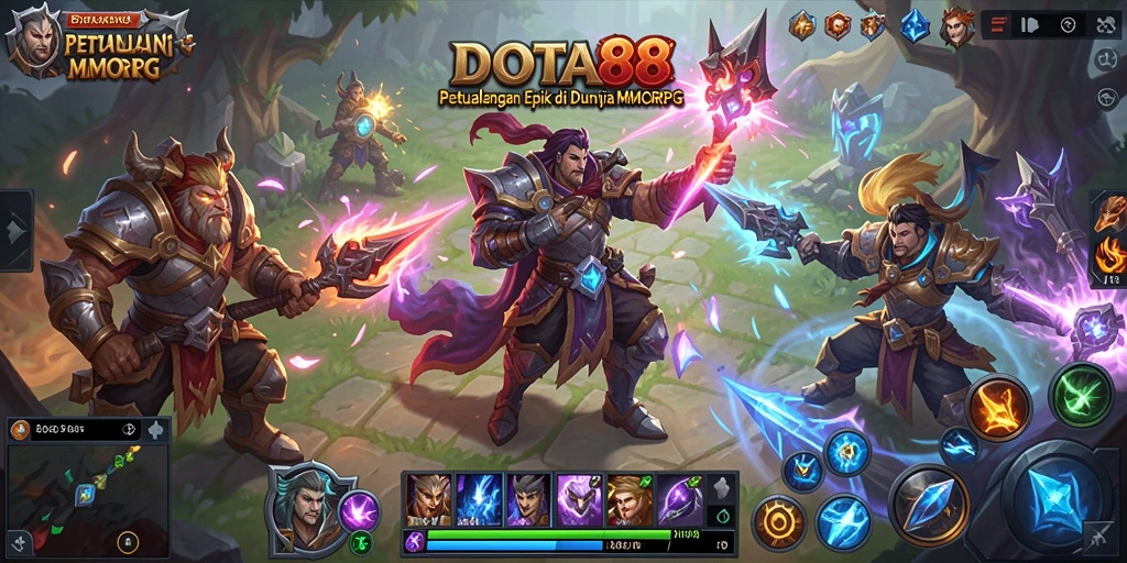 Tampilan gameplay seru di DOTA88 dengan grafis menawan.