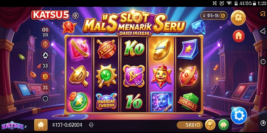 Tampilan menarik dari gameplay KATSU5 saat bermain slot.