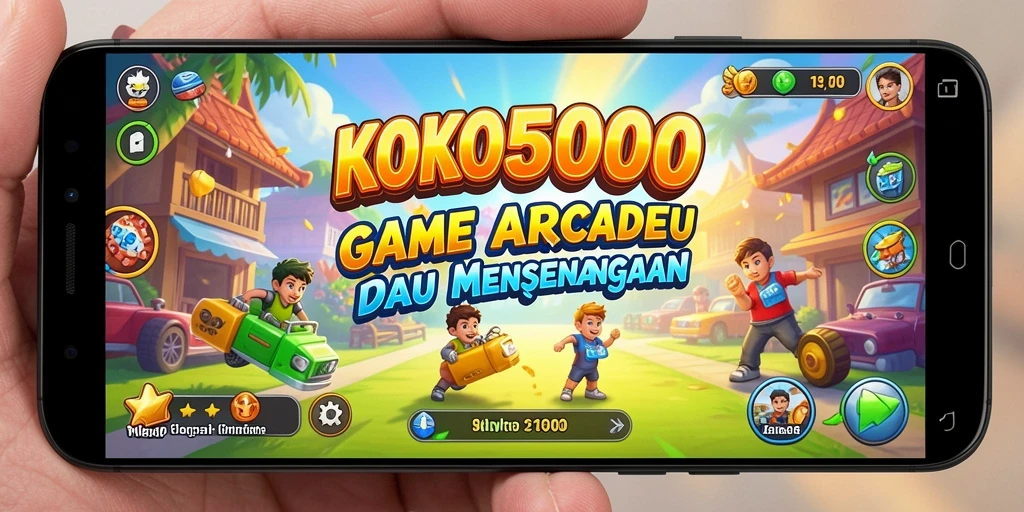 Tampilan menarik dari gameplay seru KOKO5000.