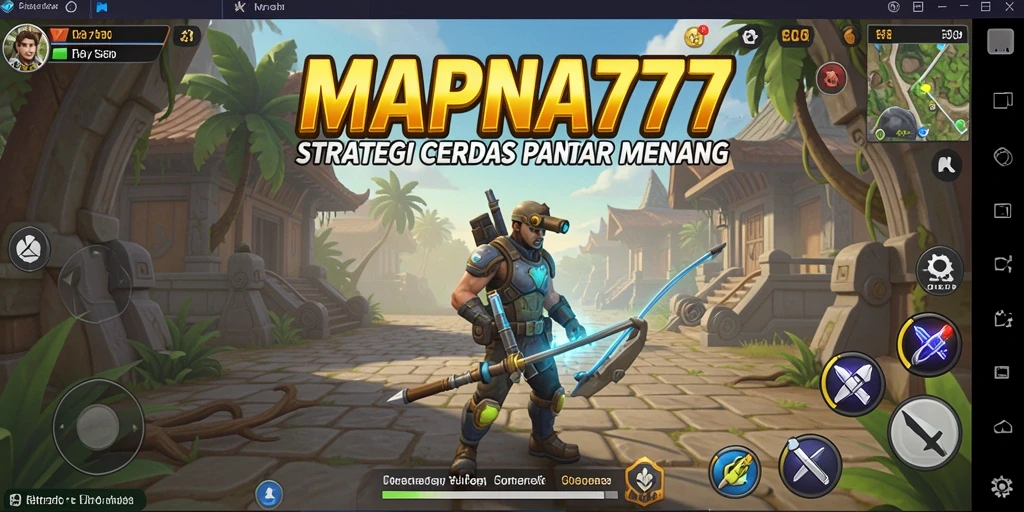 Tangkapan layar gameplay MAPNA777 menampilkan aksi strategi yang mendebarkan.