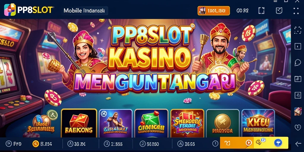 Tampilan menarik dari gameplay slot di PP8SLOT.