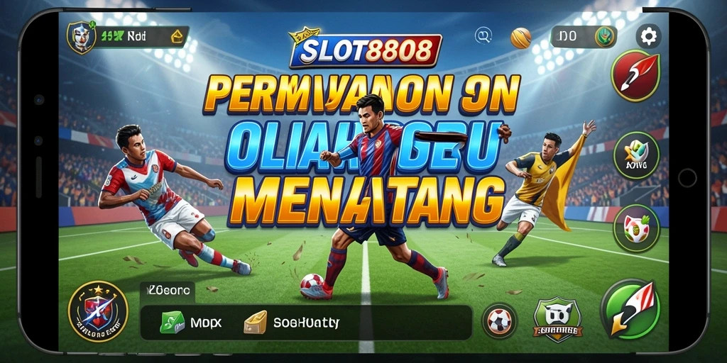 Screenshot dari gameplay menarik SLOT8808 yang menunjukkan aksi olahraga.