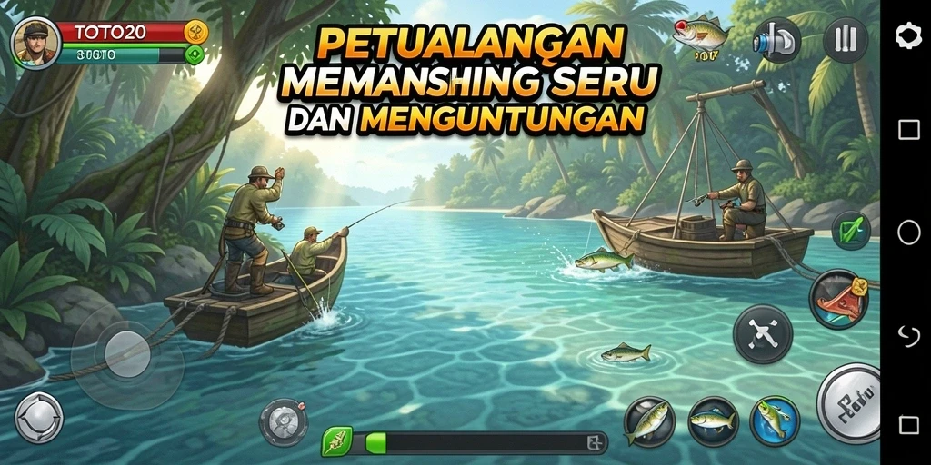 Tangkapan ikan yang fantastis dalam gameplay TOTO20.